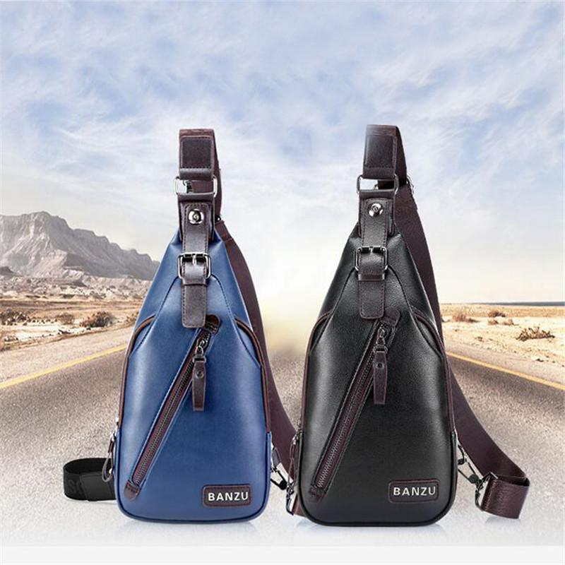 

2021 New Women Theftproof Open Bags Fashion Casual Crossbody Bag Shoulder Sport PU Waist Pack, Blue