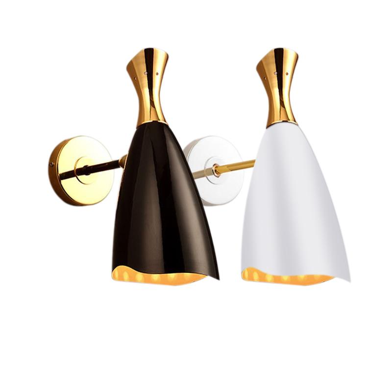 

Simple creative Wall Mounted wall light led bedroom bedside decoration Nordic designer living room hotel corridor lamps