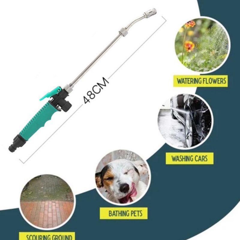 

Multifunctional Household High-pressure Sprinkler Flusher Nozzle For Facades Ground Car Wash Garden Watering Irrigation Cleaning, 30cm