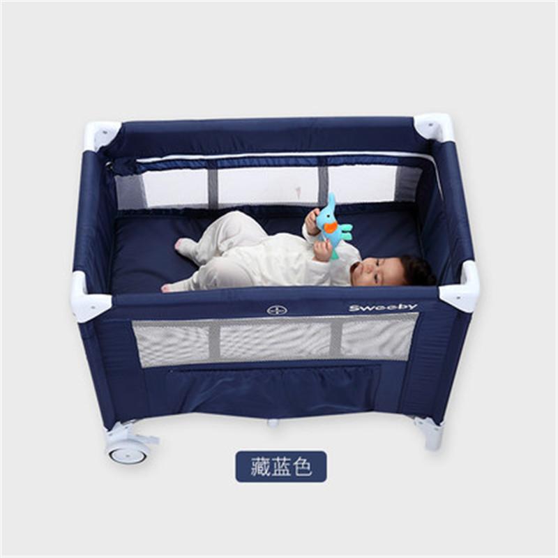 

Baby Cribs Sweeby Multifunctional Folding Crib Infant Mini Bed Portable Game Travel