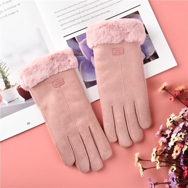 

Warm cotton gloves for spring and autumn. Cold proof in winter. Touch screen cute for driving outdoors