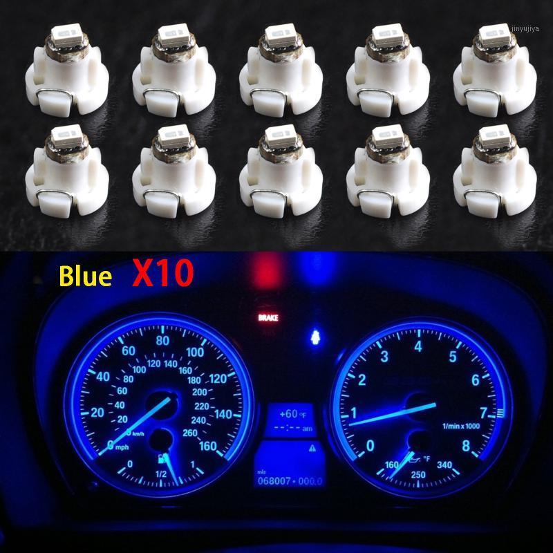 

Hot 10pcs T4/T4.2 Neo Wedge LED Bulb Cluster Instrument Dash Climate Base Lights JLD1, As pic