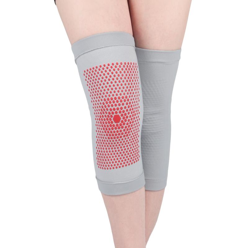 

1 Pair Long Self Heating Knee Pads Support Joint Cashmere Warm Kneepad Wool Knee Support Men Women Pad for Arthritis Joint Pain, Yellow