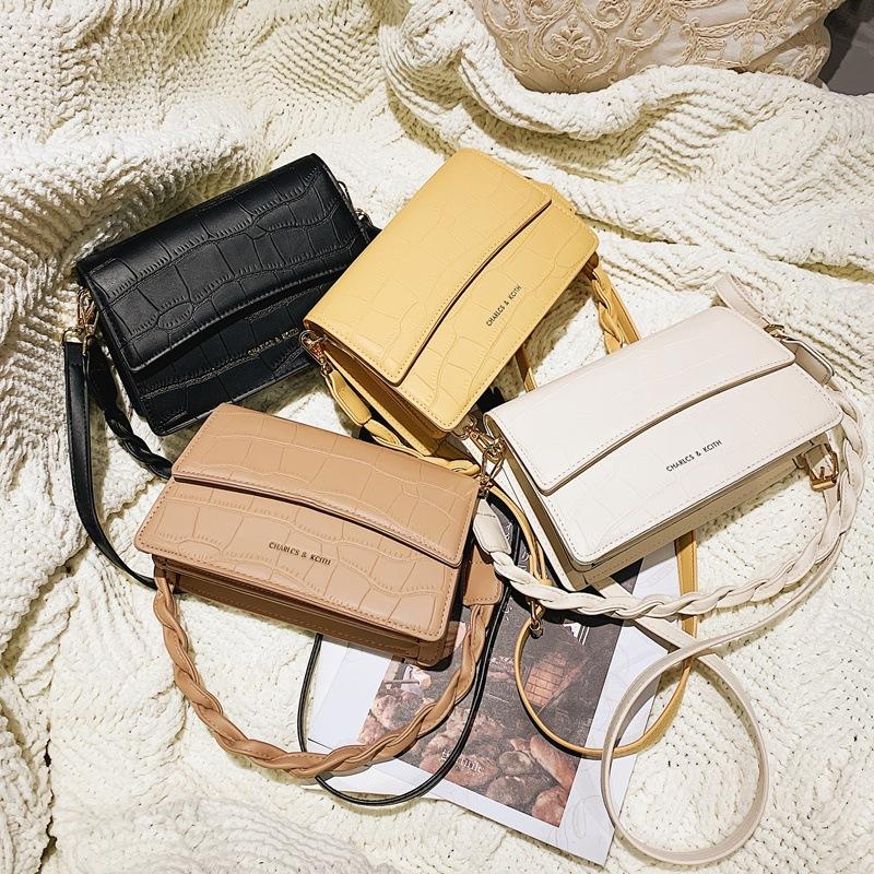 

Ladies' one-shoulder bag 2021 popular Instagram trend, White color