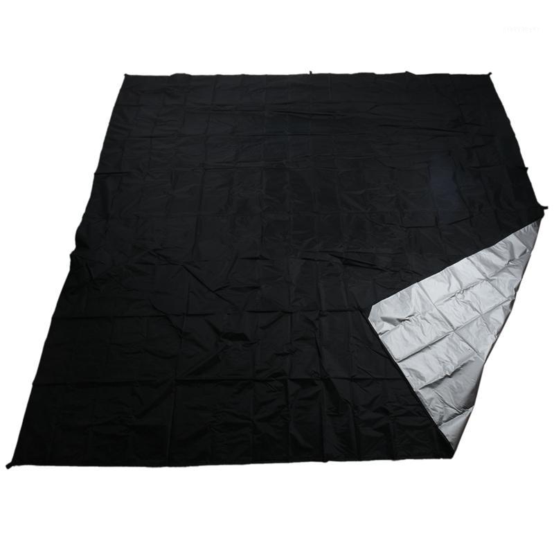 

Ultralight Tarp Outdoor Camping Survival Sun Shelter Shade Awning Silver Coating Pergola Waterproof Beach Tent Black1