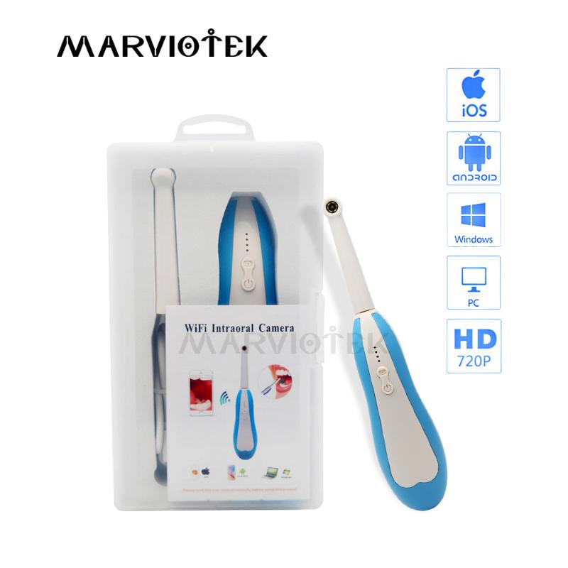 

Wireless Dental Camera wifi Intraoral Endoscope HD LED Light Monitoring Inspection for Dentist Oral Real time Video Dental Tools