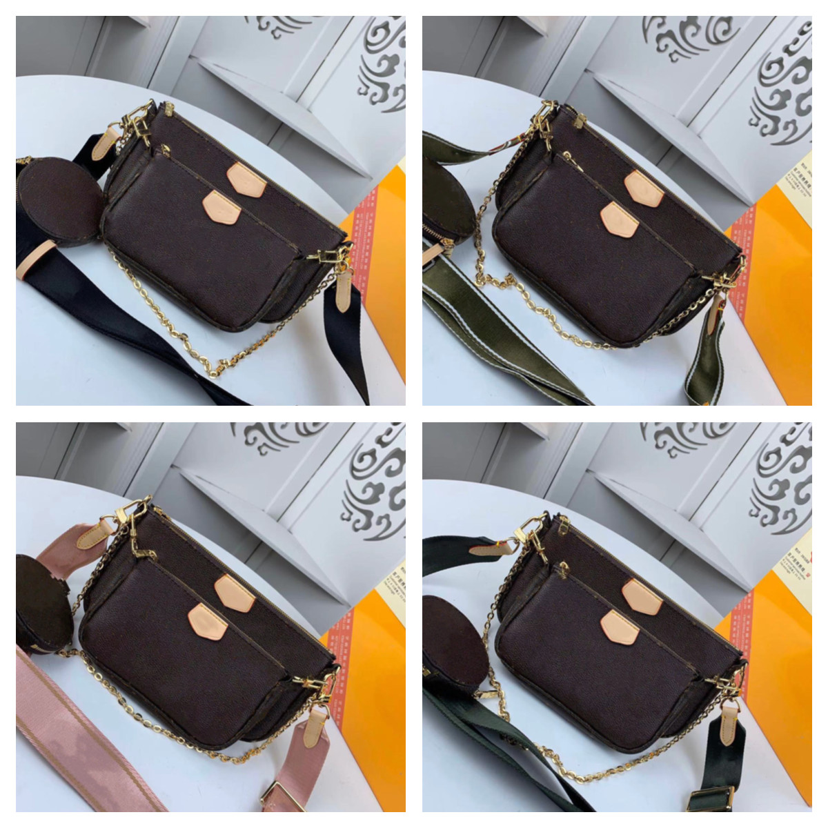 

High Quality New 3-piece set fashion classic handbags fashion bags women bag Tote shoulder bag genuine leather Bags crossbody bag, L3