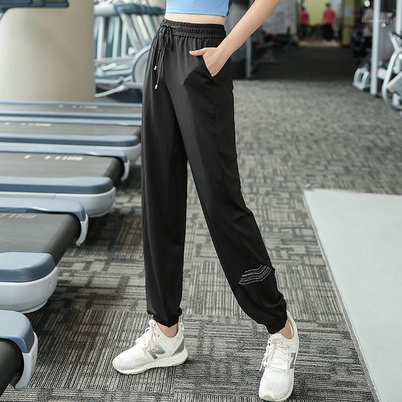 

Plus Size Women Sweatpant Autumn Winter Loose Quickly Dry Sport Jogging Running Fitness Workout Casual Yoga Trousers Sportswear1, Black