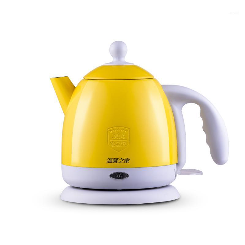 

Thermal insulation Electric kettle Hot Water heating Boiler Pot Stainless Steel 1L Mini Travel teapot milk heater Warmer EU US1