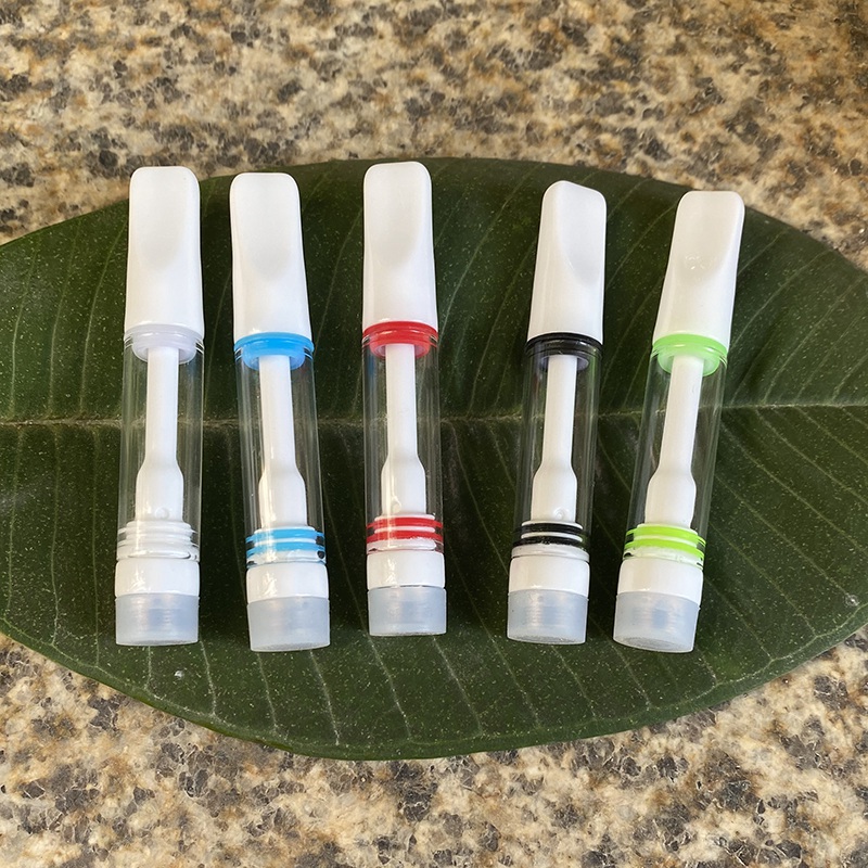 

510 thread Vape cartridge full ceramic with 1.4ohm resistance 1ml capacity atomizer tank