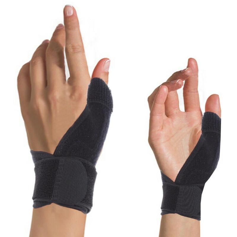 

Thumb Wrist Brace Support Carpal Tunnel Arthritis Sprain Left Right Hand Support Pain Relief Wrist Stability, Black