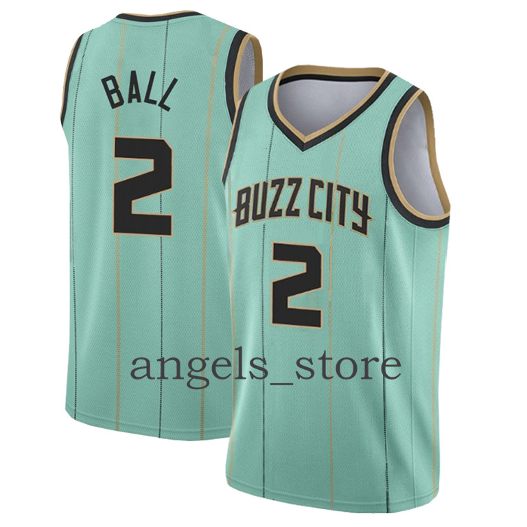

Charlotte Hornets Mens LaMelo 2 Ball Gordon 20 Hayward 2021 New basketball Jersey Collin 2 Sexton James 13 Harden Yellow, Black;red