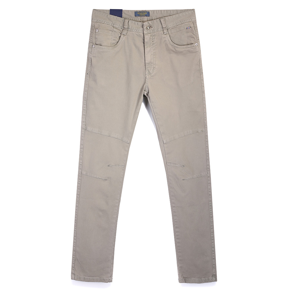 

2021 New Men's Cotton Cargo Pulled Out Simple Solid Trousers of Quality Thin Stretch Pants Top F42 OGBA, Games