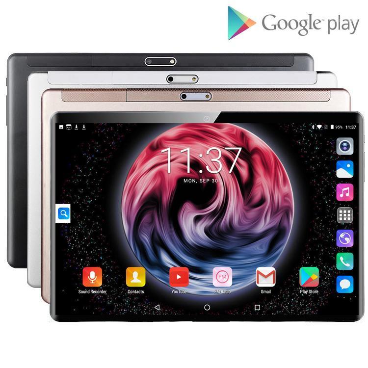 

Hot Sale 10.1 Inch Tablet PC Android 8.0 Octa Core 6GB+128GB Google Store 4G LTE Smartphone Android WIFI Tablet Pc for Kids1, Black