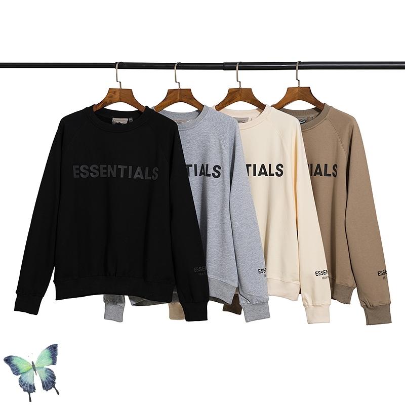 

2021 New Letter Printing Sweatshirt Fashion Casual Pullover High Quality 100%cotton Sweatshirts 2zhq, Camel