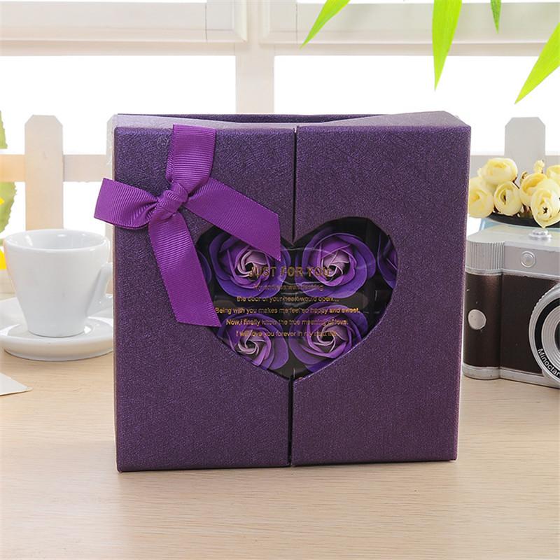 

Fake flower Rose Soap flower Artificial flowers Rose gift box Valentine's Day Birthday Party gift For Wedding party Decor