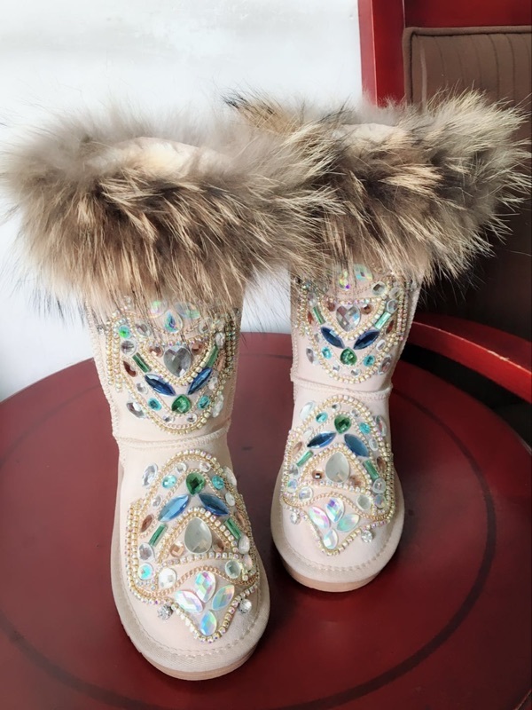 

2020 Artesanal Totem Strass Fox Skin Big Backyard Snowshoes Hf91