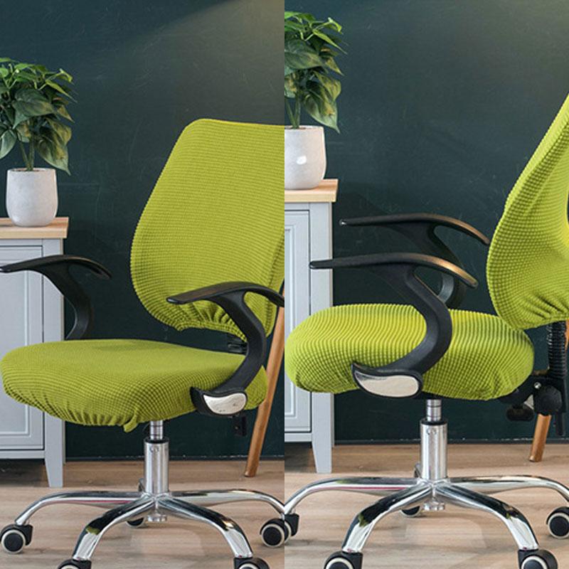 

Universal Seat Cover Dustproof Seat Protector Stretch Wedding Dining Room Chair Cushion Solid Armchair Slipcover 38*52cm