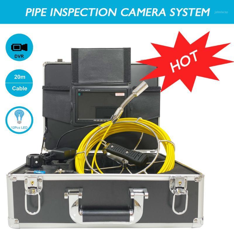 

23mm Lens Waterproof Pipe Inspection Camera With DVR Function 20m Cable Sewer Drain Pipeline Industrial Endoscope Video Camera1