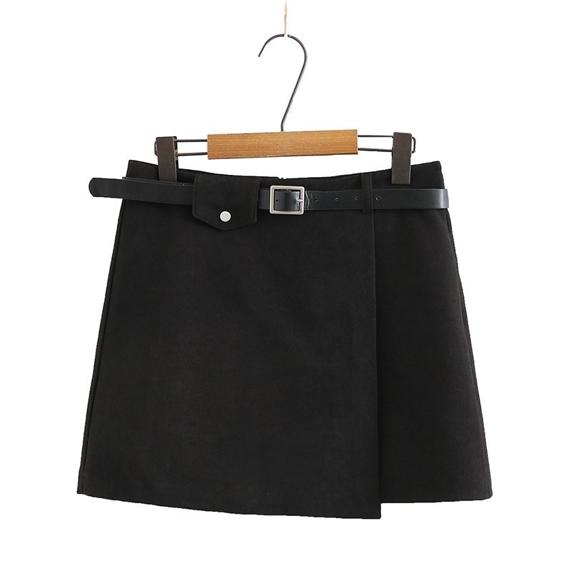 

Solid Winter Salts From a Line of Xl-4xl Thick Women's Skirts Large Fm28, Brown