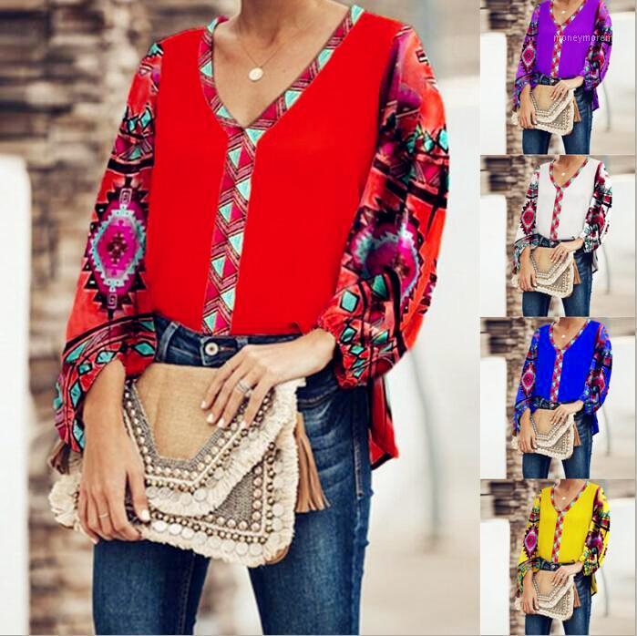 

Chiffon Tops Women Blouses Spring Casual Ruffles Sexy Vintage Elegant Plus Sizes Big Large Befree Boho Full Long Sleeve Shirts1, Ivory