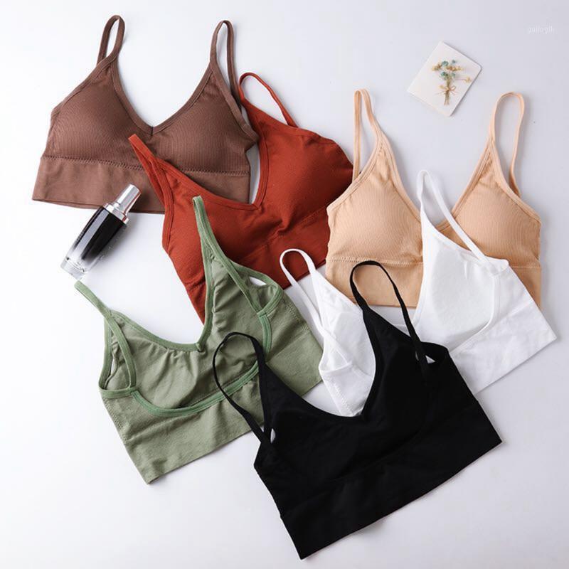 

Women Push Up Sports Bra Fitness Tops Brassiere Female Tube Top Underwear Fitness Running Gym Vest Tops Sportswear1