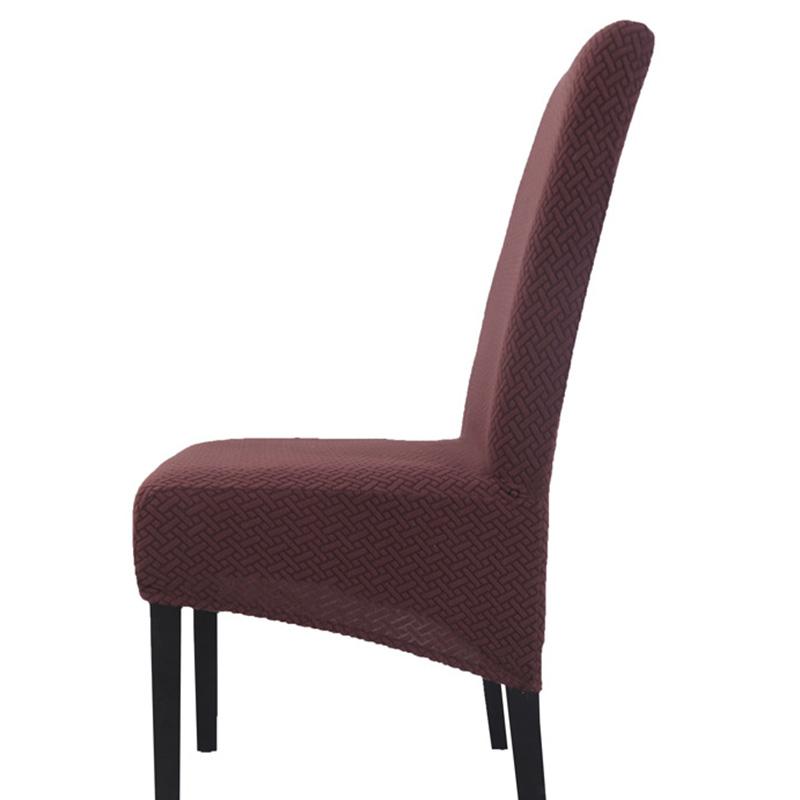 

Dining Room Chair Covers Knit Stretch Removable Chair Slipcover High Back DIY