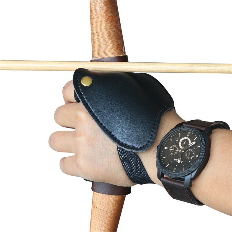 

Finger Guard Shoot Gloves Arrow Bow Hunting Shooting Finger Support Protector Hollow Breathable Comfortable