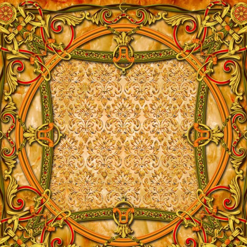 

Dropship Photo Wallpaper HD Wallpaper 3D Rice Red Stone European Style Ceiling European Carpet Floor Painting Mural, As pic