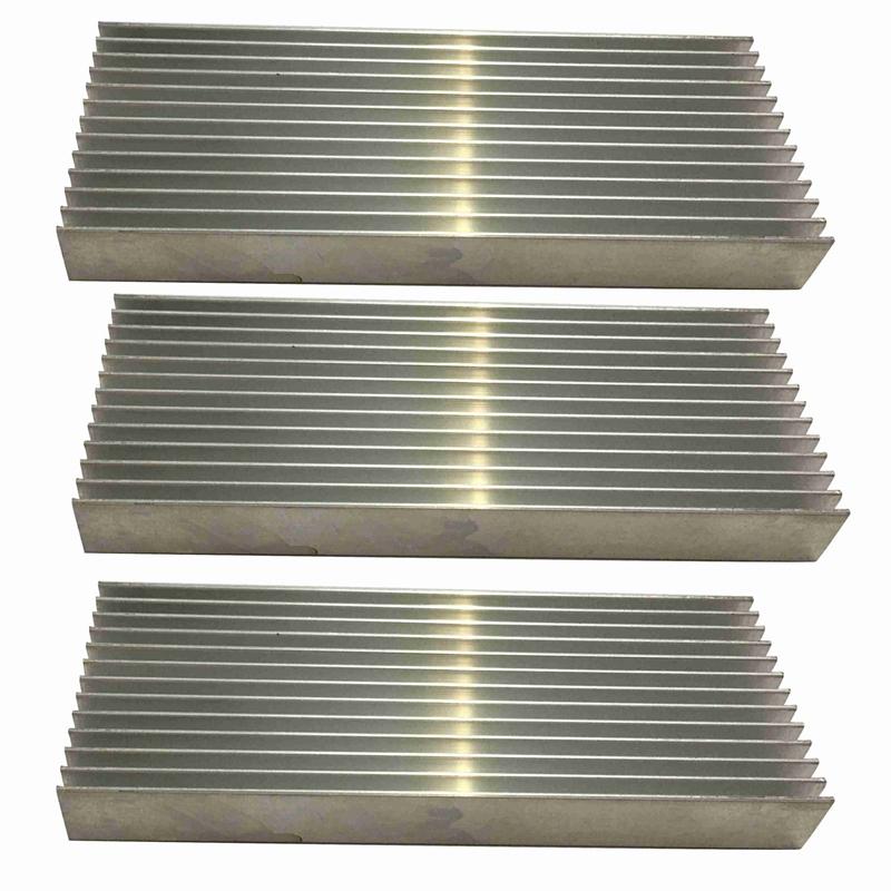 

3 Pcs Aluminium Power Heatsink Heat Sink 100X40X11mm