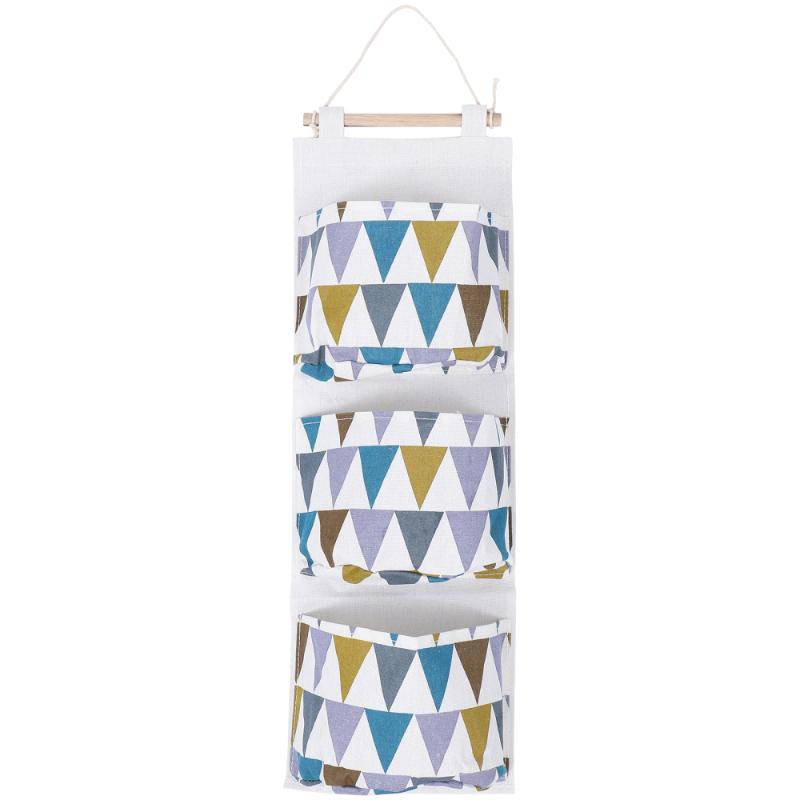 

1pc Hanging Storage Organizer Storage Pouch Hanging Bag Bag for Home Wall, Colorful