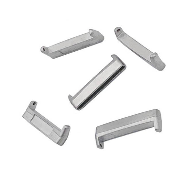 

Adapter With Spring Bar For Fitbit Vesra 3 Stainless Steel band strap Connector Seamless Aluminum wrist bracelet Linker For Fitbit Sense
