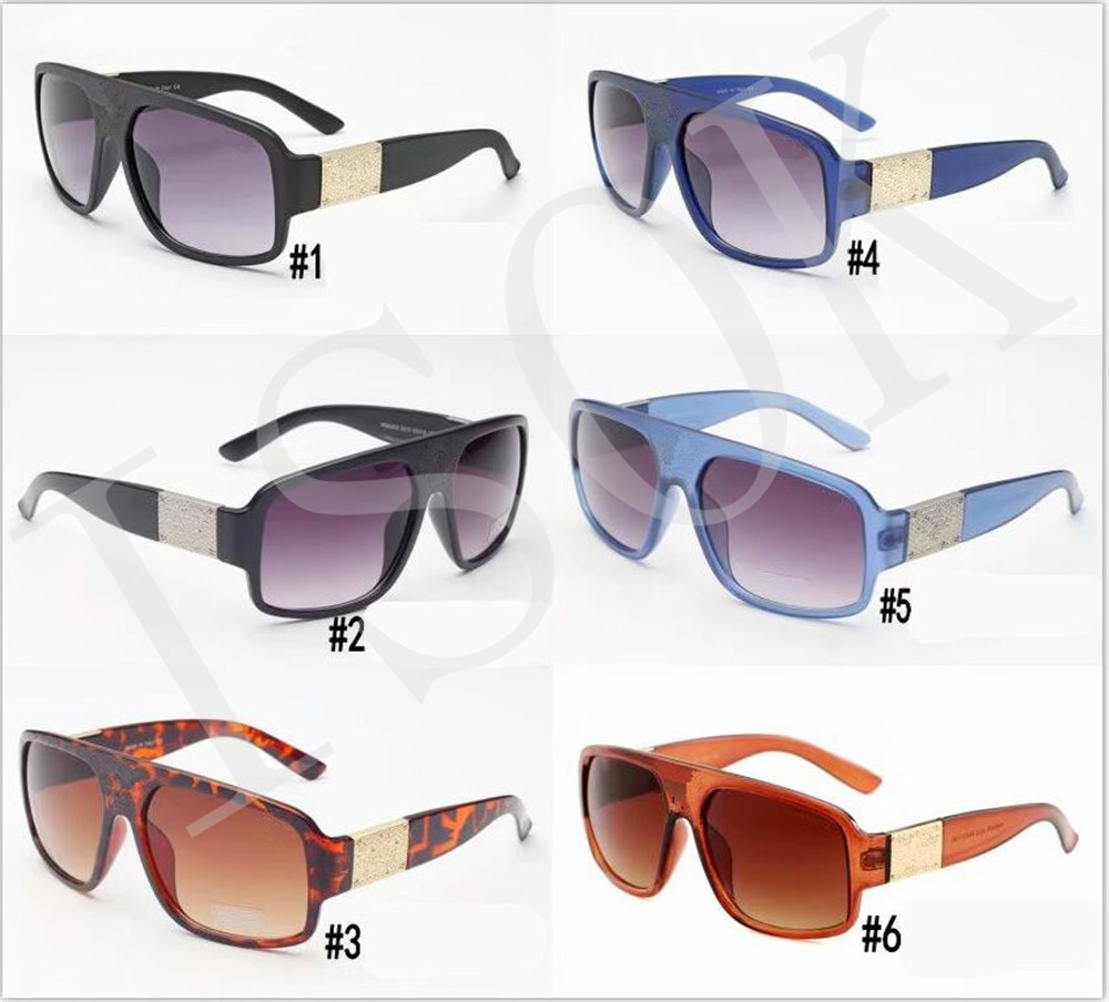 

10pcs, New brand designer women men italy 5015 style big squate frame mirror sun glasses female male driving goggle mirror glasses wholesale