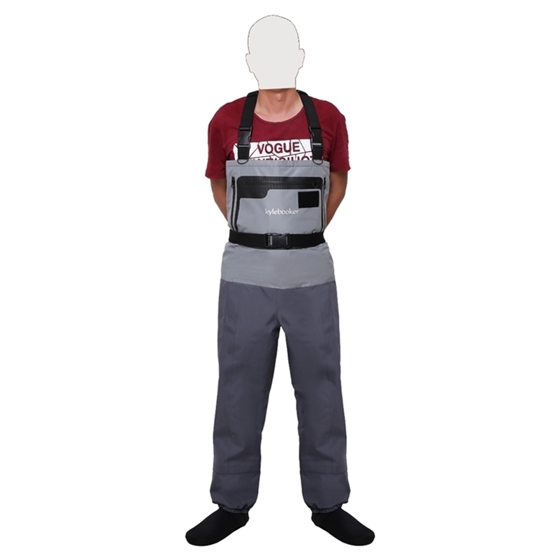 

Mens Hunting Waders Pants 5-Ply Durable Breathable with Neoprene Stocking Foot Waterproof Pant for Duck Hunting Fly Fishing 201211, Camo;black