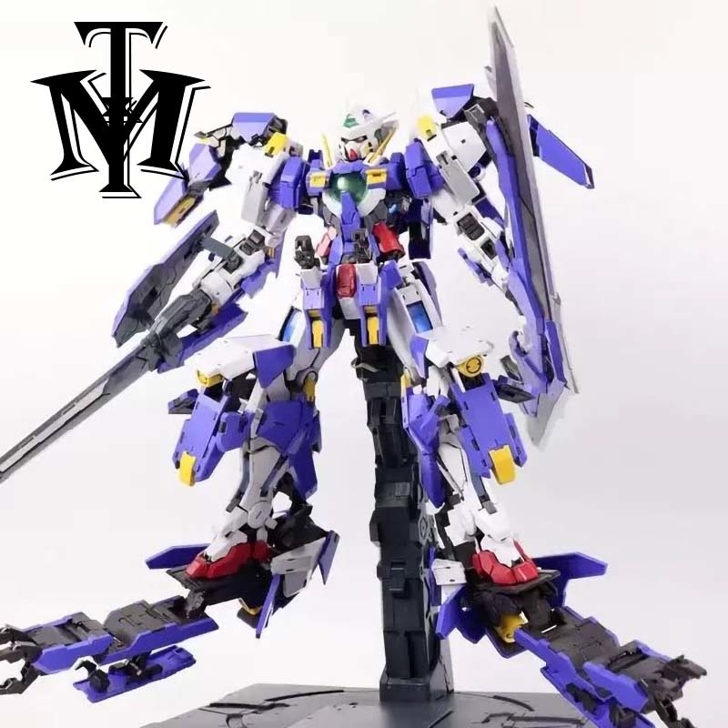 

Anime Mobile Suit Daban PG 1/60 Gundam Avalanche Exia GN-001Action Figure hot kids toys 33 cm assembly Robot model juguetes Y200421