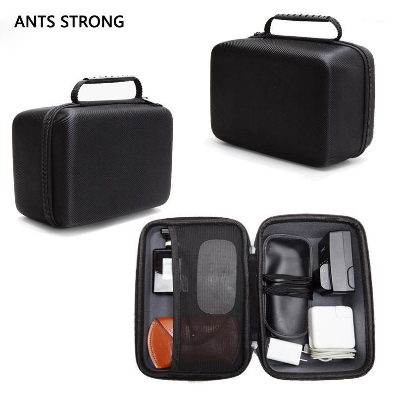 

hard shell headphone storage bag/Portable glasses organization box data line finishing boxes1