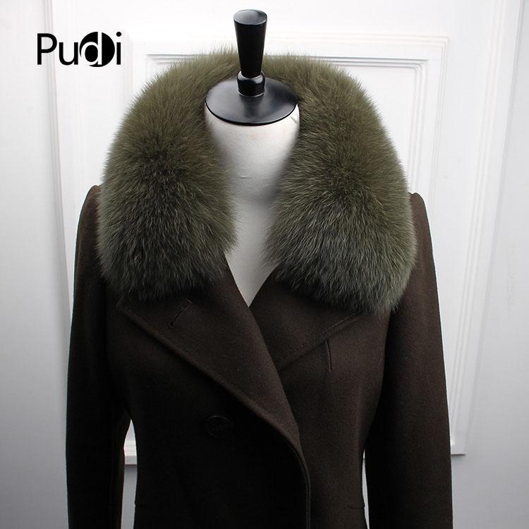 

Aorice SF860 women real fur scarf 2020 new long natural genuine fur scarves shawl rings