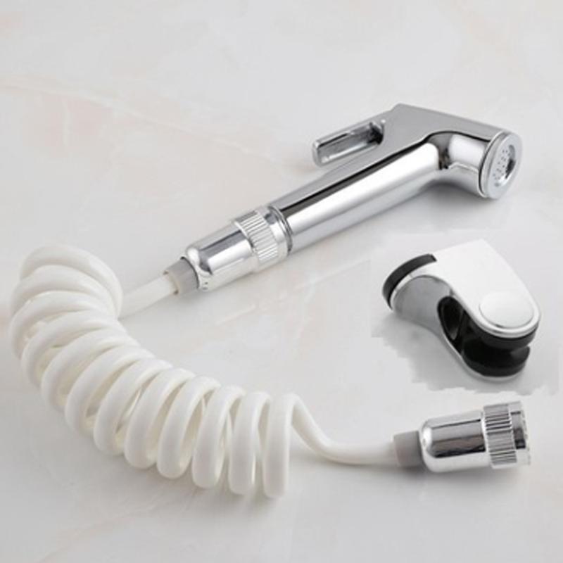 

Bathroom Toilet Shattaf Adapter Spray Handheld Bidet Shower Head Flexible Hose