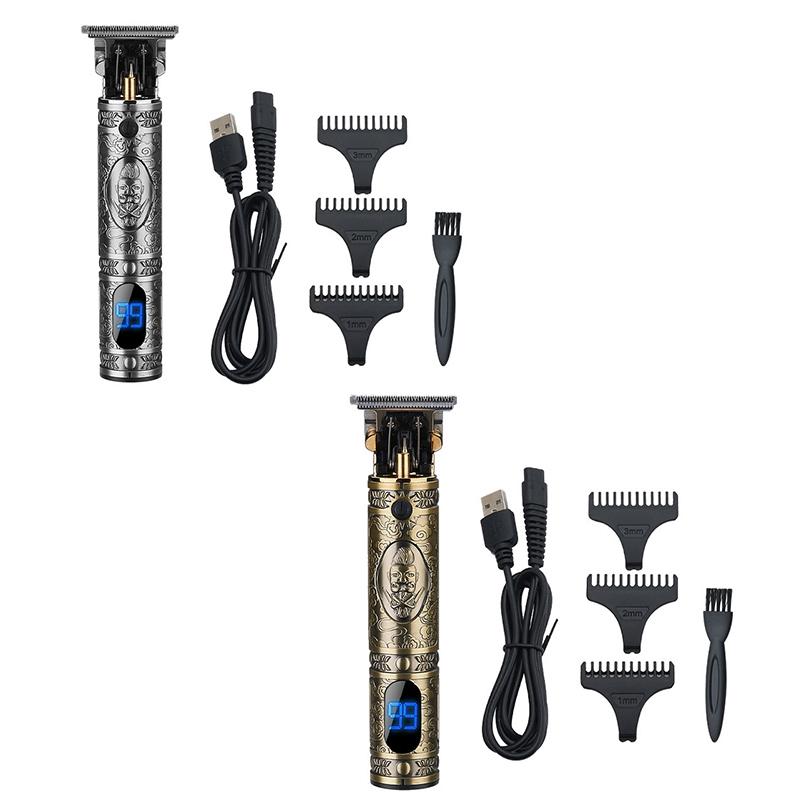 

Rechargeable Hair Clipper Barber Haircut Cutter Mower Cutting Machine Razor Trimmer Clippers Beard Trimmers for Men