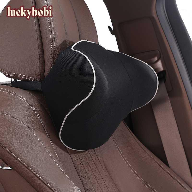 

Car Neck Pillow 3D Memory Foam Cushion Washable Head Support Cushion Car Seat Pillows Back for Office Chair Universal1