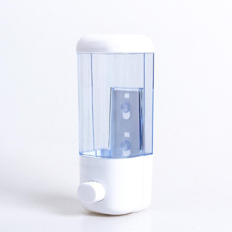 

Liquid Soap Dispenser Wall Mount 500ml Bathroom Accessories Plastic Detergent Shampoo Dispensers Double Hand Kitchen Soap Bottle