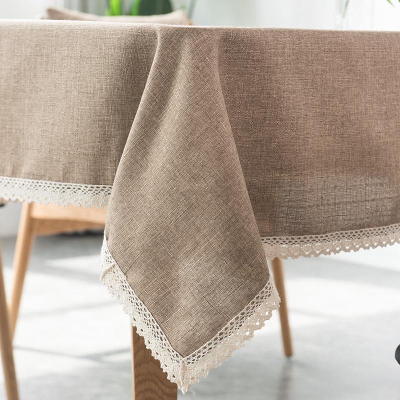 

Table Cloth for table solid Home Kitchen Cloths Party Banquet Dining desk Cover home decoration carpet, Color 14