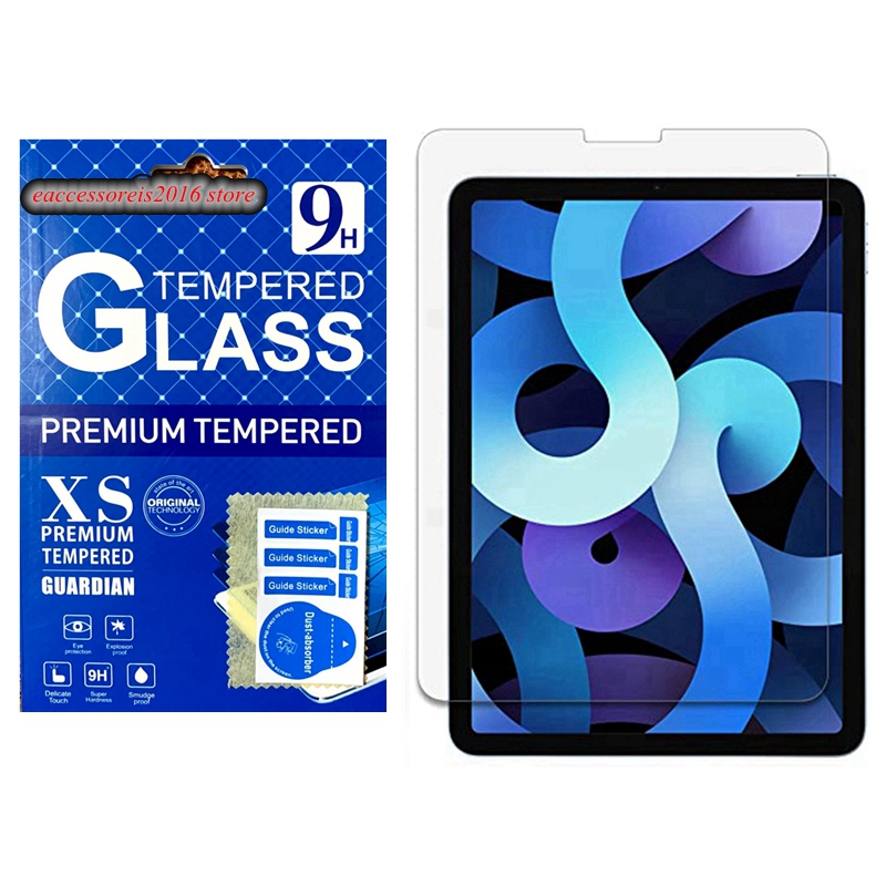 

For Apple iPad 10.2 2019 (7th Gen) 2020 (8th Gen) Air 4 10.9 (4th) Samsung S6 Lite 10.4 Clear Tablet Screen Protector Glass 2.5D 9H Tough
