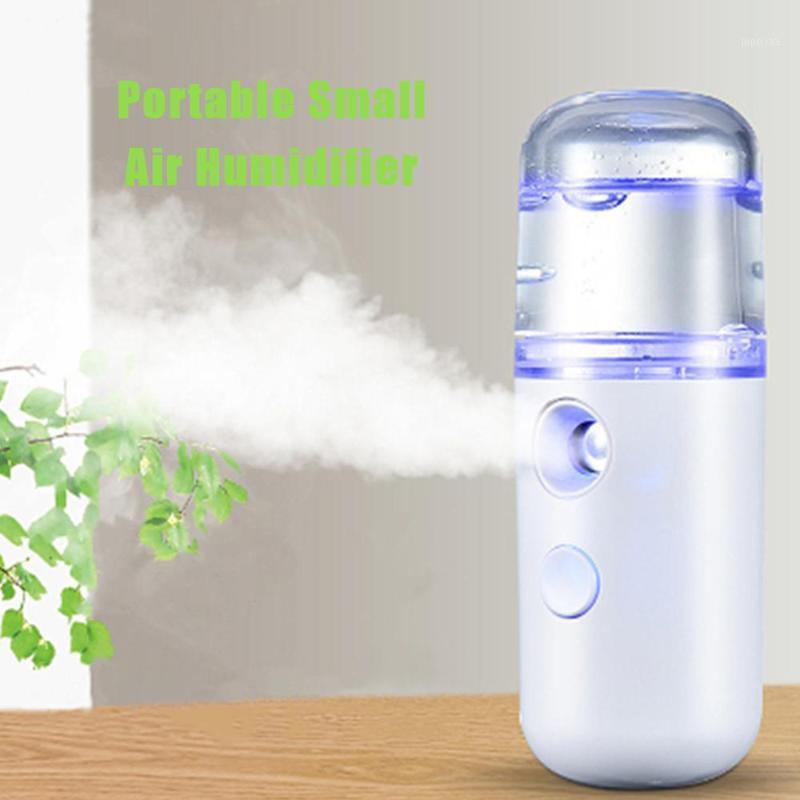 

Mini Portable 30ml Air Humidifier USB Rechargable Handheld Mist Diffuser Mini Steamed Face Skin Care Mist Sprayer Air Humidifier1