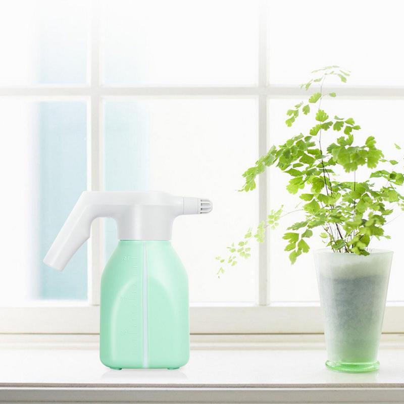 

Garden Electric Sprayer Hand-held Watering Can Household Flower Watering Device Pump Disinfection Water Spraying Flower Shower, Green