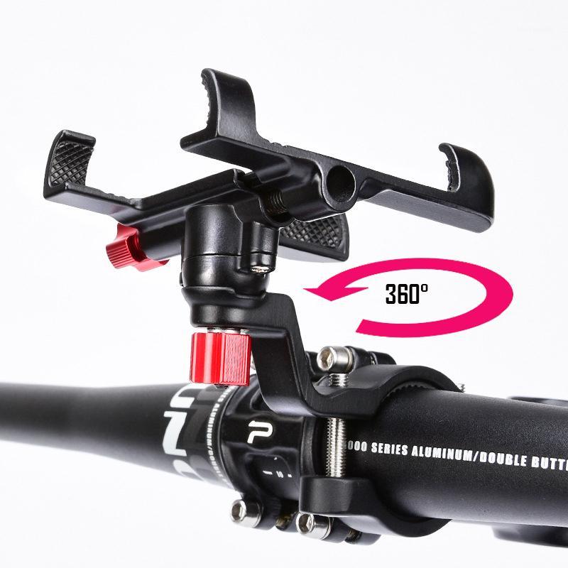 

Aluminum Alloy Bike Phone Holder Bicycle Mobile Phone Stand Support Smartphone Mount Holder Bracket for Bike MTB Cycling1