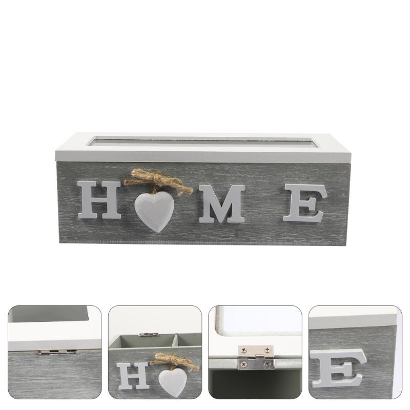 

1pc Vintage Old Wooden Box Storage Container Jewelry Storage Box Home Decor