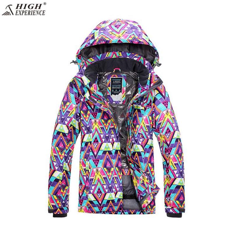 

Sport Coat Brand Ski Suit 2020 Women Winter Ski Jacket High Experience Waterproof Snowboard Jacket Outdoor Mountain Skiing Suit, Color1