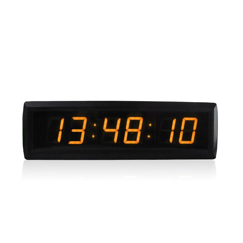 

Big digital time clock wall mounted 1.8" LED timer clock for lecture speech timing usage