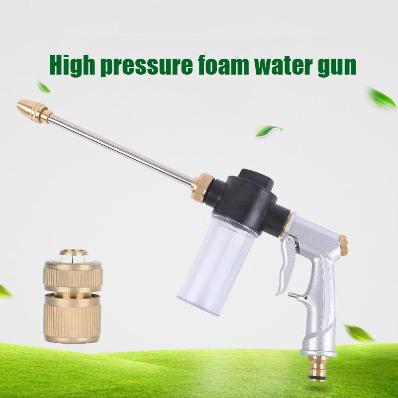 

High Pressure Power Washer Spray Nozzle Tools Kit for Car Washing Adjustable Nozzle Aluminum Alloy-30, Adapter
